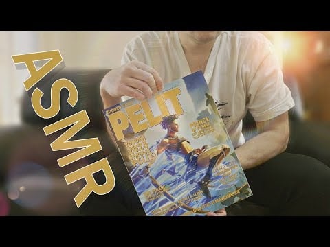 Whispering ASMR Reading - Gaming Magazine Pelit 2024 February - English and Finnish