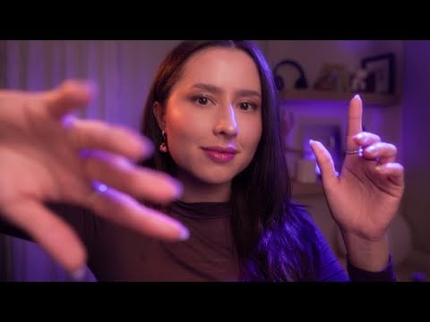 ASMR Too Relaxing Hand Movements for Sleep 🌧️ Ear-to-Ear Hand Sounds 💤 Jellyfish, Spiral, Waves, ...