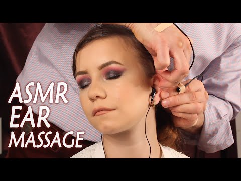 In Ear Mics Ear Massage ASMR, Relaxing Tingles, 4 Mics