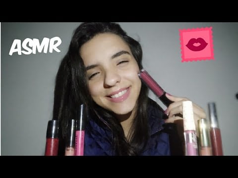 ASMR- SONS DE GLOSS E BATONS