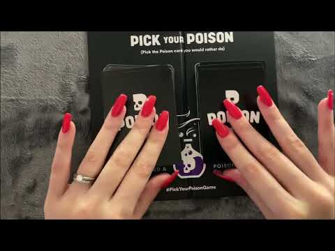 😴 ASMR - Let's PLAY would you Rather CARD GAME (PART 2) - Clicky Whispers