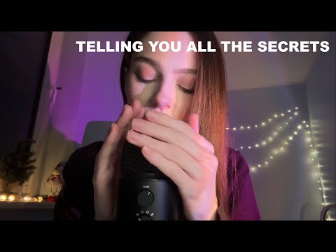 ASMR inaudible whisper (celebrity secrets)