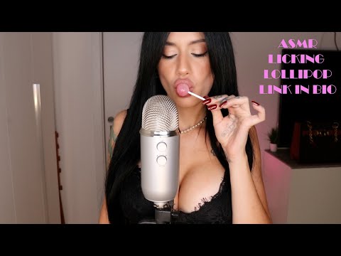 ASMR LICKING LOLLIPOP