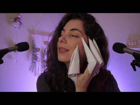ASMR Texturas no cérebro para você sentir