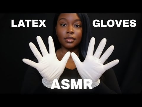 ASMR Latex Glove Sounds + Hand Movements 🧤 No Talking ✨ Tingles Guaranteed