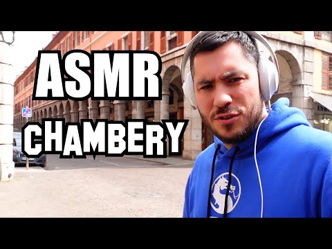 Faire un ASMR dans le vieux village de CHAMBERY