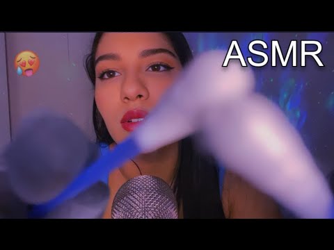 ASMR | LIMPEZA DE PELE EM VOCÊ 💦💤( pele de neném )