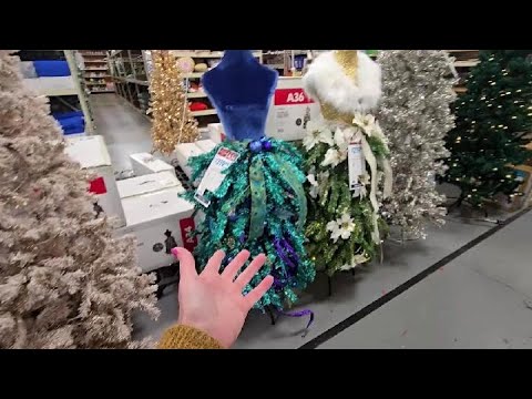 At Home Store After-Christmas Walk-Through 12-26-2024 (Soft Spoken)