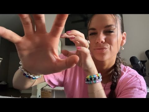 extremely fast, chaotic, lofi asmr (hand sounds, skin sounds, scratching, tapping) 