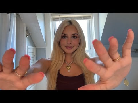 ASMR Personal Attention, Mirror/Camera Tapping, Straightening Your Hair, Whispering, Lofi
