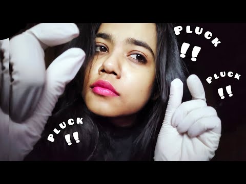 ASMR ✨|PLUCKING OUT YOUR SKIN CELLS🤏🏾|INDIAN ASMR💤|MOUTH SOUNDS