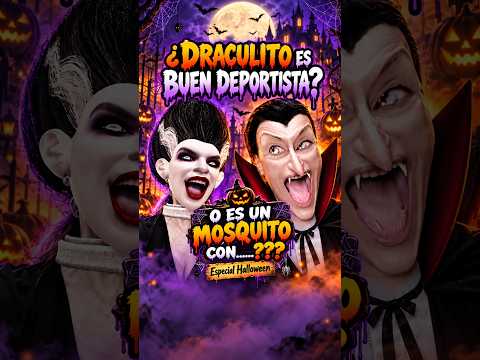 Draculito y Frankestina- El Deportista- Video #4🧛‍♀️#shorts #cortos #halloween🧟