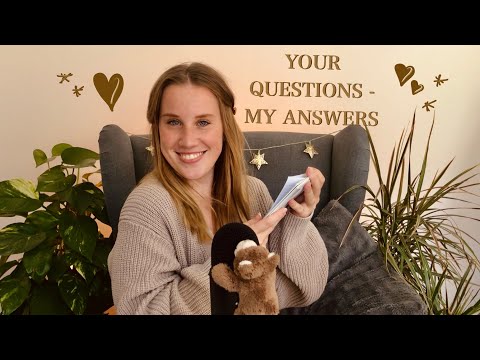 My First Q&A | German ASMR | Maje ASMR