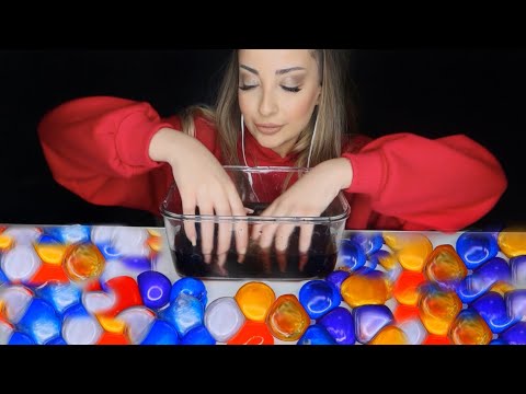 SU ŞİŞESİ YEDİM 💦  YENİLEBİLİR SU ŞİŞESİ YAPIMI |  WATER BOTTLE & HONEY JELLY MUKBANG | TÜRKÇE ASMR