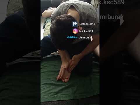 TURKISH MASSAGE THAT INCREASES CIRCULATION IN THE FEET #satisfying #relaxing #asmr #shorts #massage