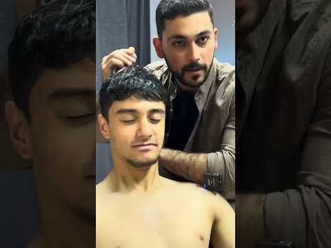 HYPNOSIS MASSAGE #asmr #massage #asmrbarber #hypnosis