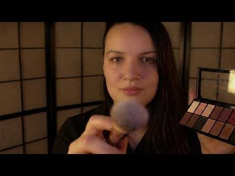 ASMR | Make-up & Portrait Comparison | Ich schminke dich 💚