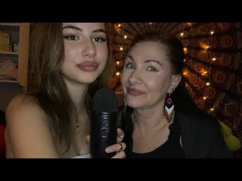 ASMR with my mom 😱