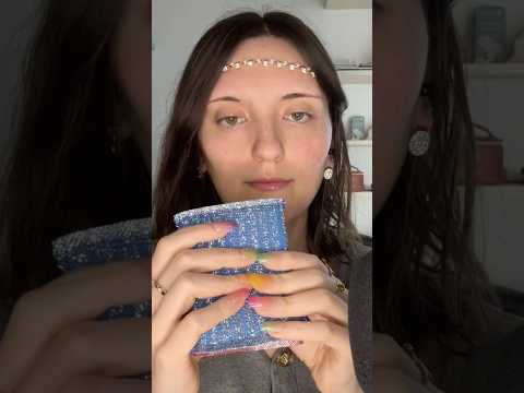 Sponge ASMR 🧽 #asmr #asmrsounds #shorts #sponge #spongeasmr