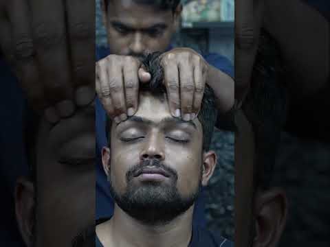 NEW! Full Body Deep Tissue ASMR Massage by [Strong Wrist Barber] - Instant Relaxation! #shorts