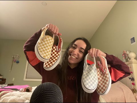 ASMR | Tapping & Scratching Vans Haul