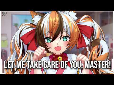 3DIO ASMR | Maneki Neko Cat Guardian Comforts you! 🐈 | Head Scratches & Purring