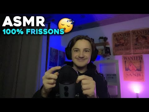 ASMR ~ 100% Frisson, que de la relaxation (ça rime) 💤