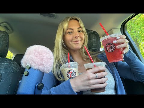 ASMR | Trying New Drinks from 7 Brew 🥤☕️
