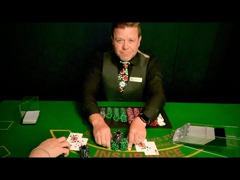 ASMR | Ultra Realistic High-Stakes Blackjack
