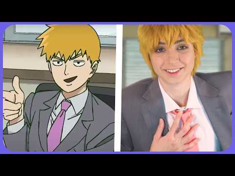 1.5 Minute ASMR | Exorcising your stress with Reigen Arataka (Mob Psycho 100)
