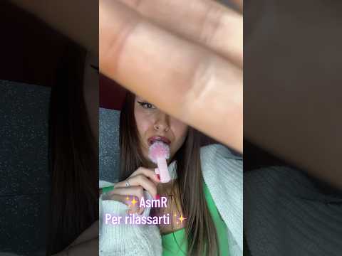 🇮🇹ASMR ITA• ✨ TI RILASSO IN 1 minuti, carezze e suoni ✨