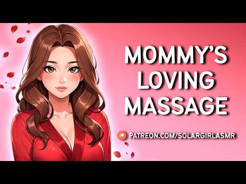 ASMR Mommy’s Relaxing Massage After Work | Sensual & Romantic | Kisses & Cuddles | Comfort Sleep Aid