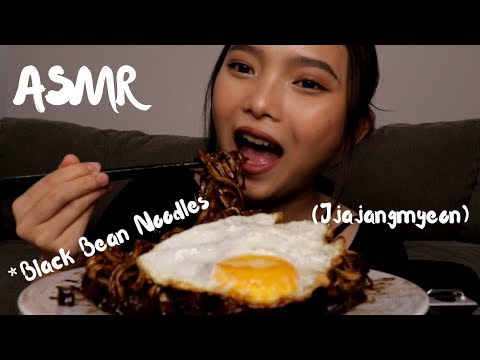 ASMR BLACK BEAN NOODLES(NO Talking) Jajangmyeon🍜| Hanna ASMR