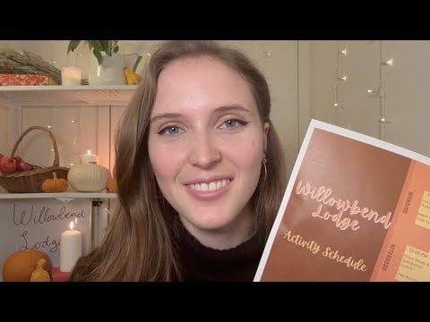 ASMR Check-In at the Willowbend Lodge 🍁