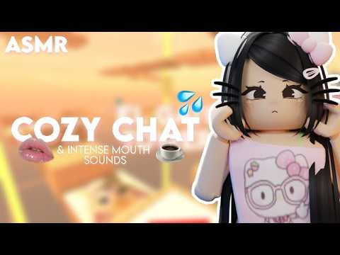 ASMR ★ let's have a cozy chat! + intense mouth sounds 💦👄💗