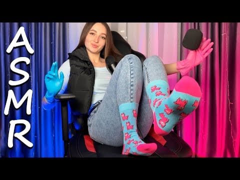 ASMR Latex Gloves | ASMR Mic Pumping & Swirling