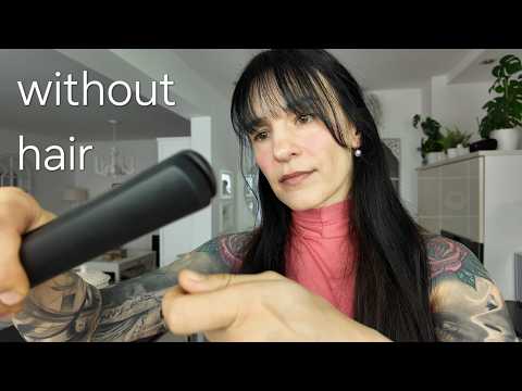straightening no hair