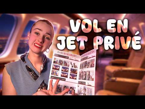 La MEILLEURE expérience de vol - ASMR RP - Jet Privé