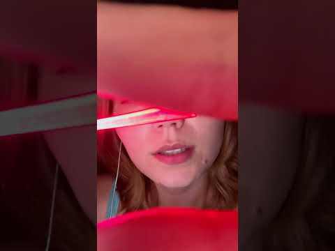 Cleaning your eyes #relax #mouthsounds #tingles #satisfying