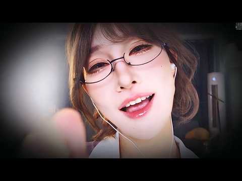 【ASMR】疲れた夜に聴く最高の癒し声💜耳かき・囁き・吐息・寝落ち用