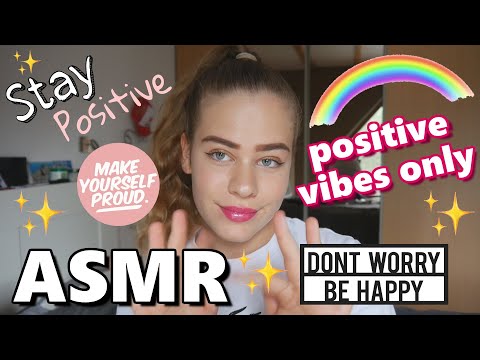 ASMR Plucking And Brushing Away Negative Vibes 💕