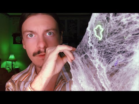 [ASMR] The Spider Web Trigger AKA Getting Spider Web Off Your Face | Visual ASMR Triggers