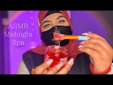 ASMR - Doing Your Midnight Skincare 🍉🧴