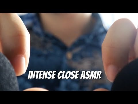 Close ASMR Trigger Words and Intense Mic Sounds