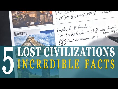 Unveiling 5 lost civilizations with INCREDIBLE FACTS and secrets | ASMR whispering facts