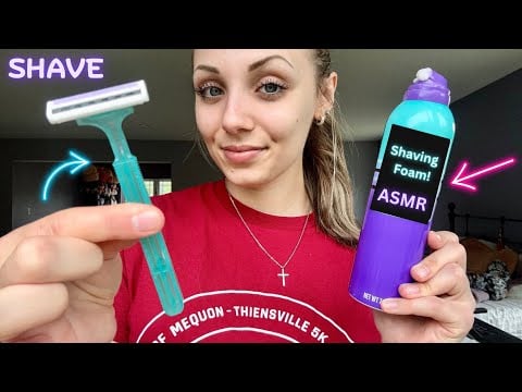 ASMR Shave & Pampering! 🪒 (Shaving Foam, Rain Sounds, Personal Attention)