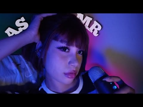 ASMR Spit + Mic Lick*ng + k/sses