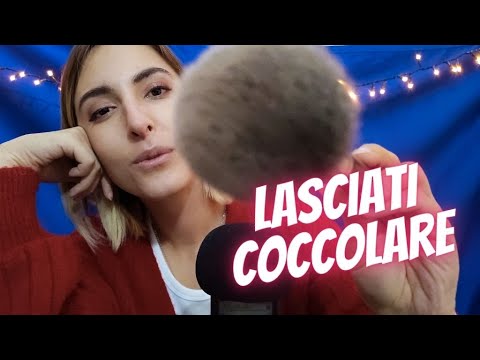 ASMR ITA | Coccole per dormire 😴 | Personal attention, visual triggers, mouth sounds