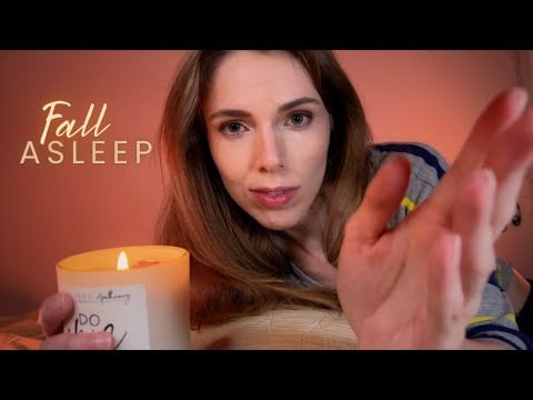 ASMR Cozy Guided Meditation for Sleep | Resting Under the Falling Leaves