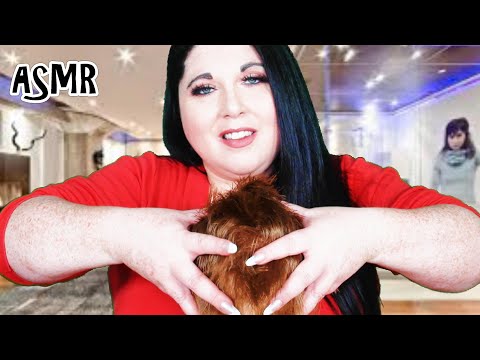 ASMR Relaxing Scalp Massage & Hair Play (Real Hair, Long Nails)